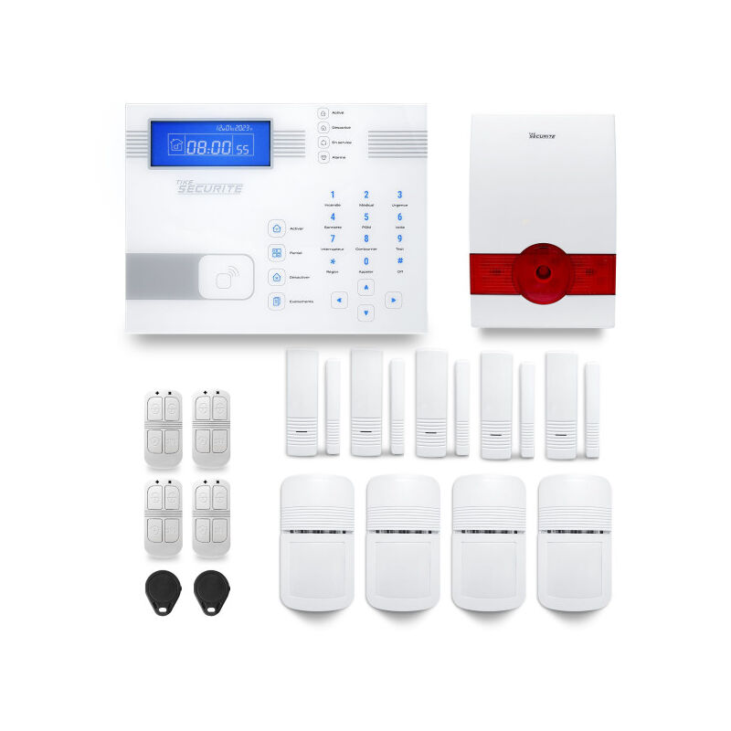 Alarme maison sans fil SHBi34 gsm/ip