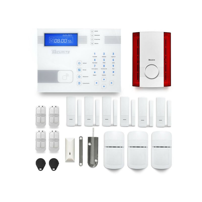 Alarme maison sans fil SHBi37 gsm/ip