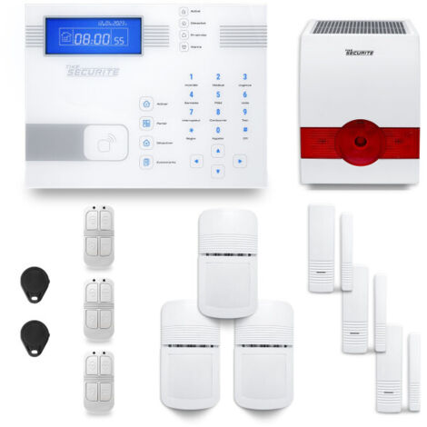 Alarme maison sans fil SHBi17 GSM/IP
