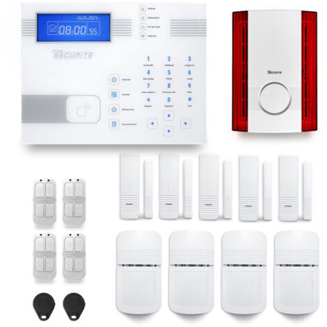 Alarme maison sans fil SHBi24 GSM/IP