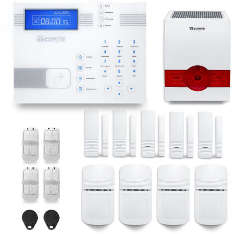 Alarme maison sans fil SHBi25 GSM/IP