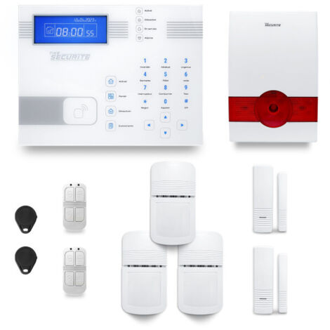 Alarme maison sans fil SHBi35 GSM/IP