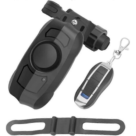 Alarme vélo avec capteur antivol à distance, sensibilité réglable, sans fil, fonction SOS 110 dB
