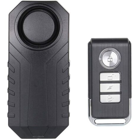 Alarme Vélo, pour Véhicules Moto Moto avec Télécommande, 113 DB Super Fort (Pack De 1)