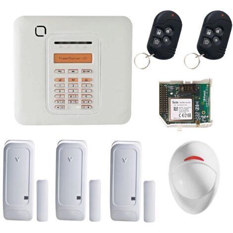 Alarme Visonic PowerMaster Kit Détecteur d'ouverture GSM