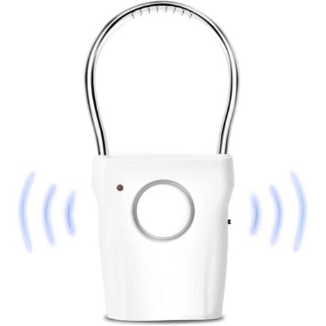 Alarmes de porte et fenêtre, alarmes de poignée de porte, capteurs de porte et fenêtre, alarmes de porte, alarmes de porte à vibration, alarmes domestiques sans fil, 120 décibels