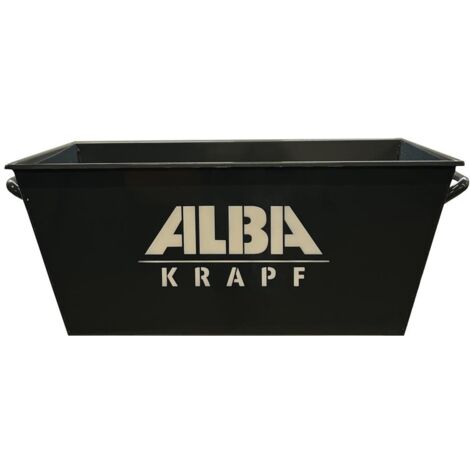ALBA-KRAPF Pflastermulde 65 L Stahlblech pulverbesch.