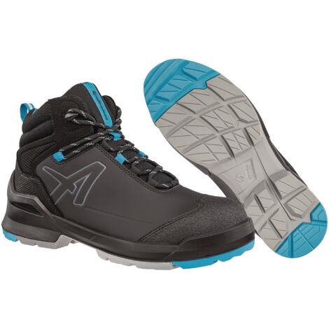 Albatros  Taraval Black-Blue Mid 638040241000037 Stivali di sicurezza S3 Taglia delle scarpe (EU): 37 Nero, Blu 1 Paio/a