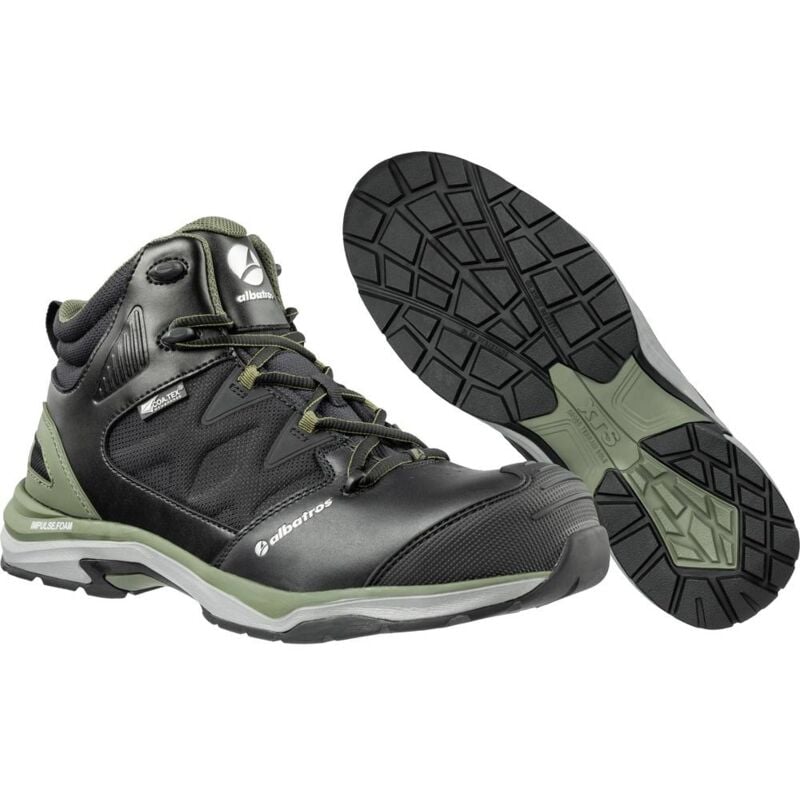 Albatros ultratrail olive ctx mid 636220-47 esd Stivali di sicurezza S3 Taglia delle scarpe (eu): 47 Nero, Olive 1 pz.