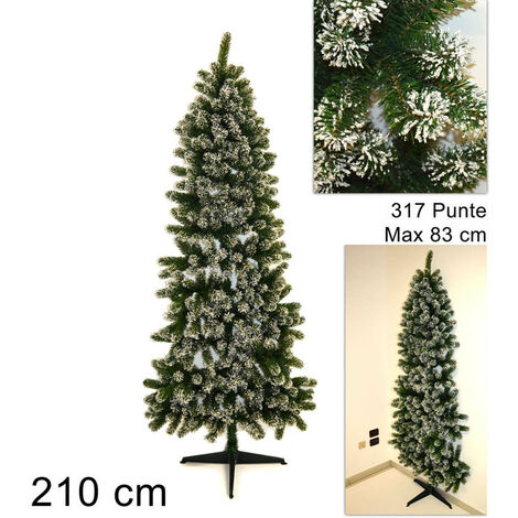 ALBERO A PARETE CM.180 INNEVATO 317 PUNTE