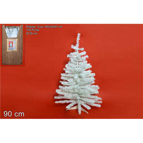 ALBERO BIANCO 135 PUNTE DIMENSIONE CM.90