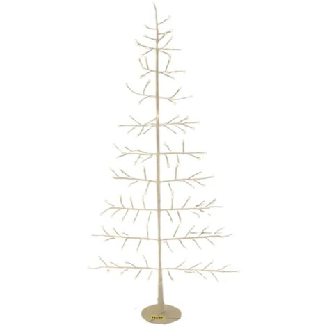 Albero Conico 2D Tiglio H150 cm 186 MicroLED B Caldo FlashLED IP44