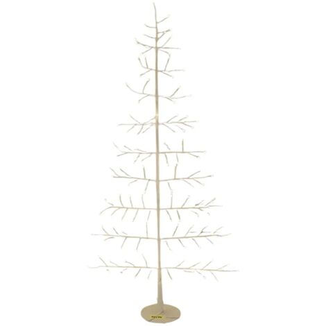 Albero Conico 2D Tiglio H180 cm 276 MicroLED B Caldo FlashLED IP44