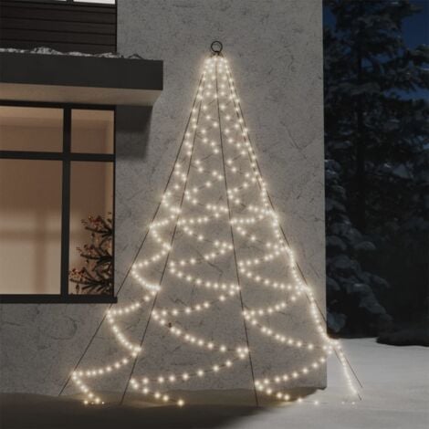 Albero di Natale Cascata Luci LED Esterni Misure/Colori/Modelli Diversi