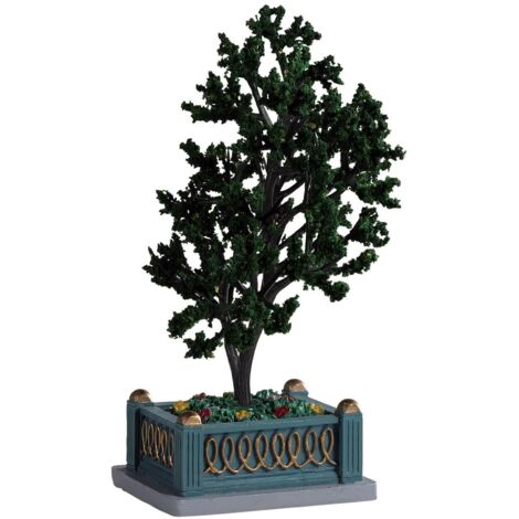 Albero del Villaggio, accessorio villaggio di Natale in Poliresina