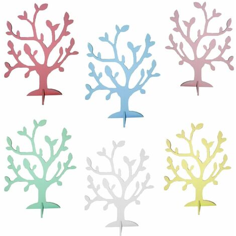 Albero della vita in legno di Pasqua decorazioni addobbi pasquali per casa vetrina negozio Novita dell'anno 2023 - colorigenerali: CELESTE