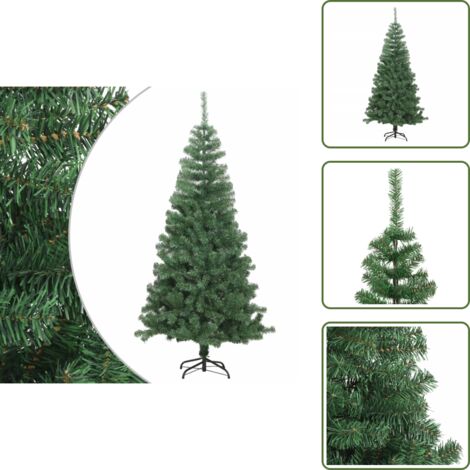 Albero di Natale 240 cm - vidaXL Albero di Natale Artificiale L 240 cm Verde - Albero di Natale con 1300 rami