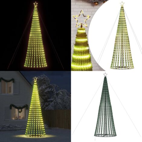 Albero di Natale a LED 1028 LED Bianco Caldo 403 cm - Luci di Natale - Decorazioni di Natale