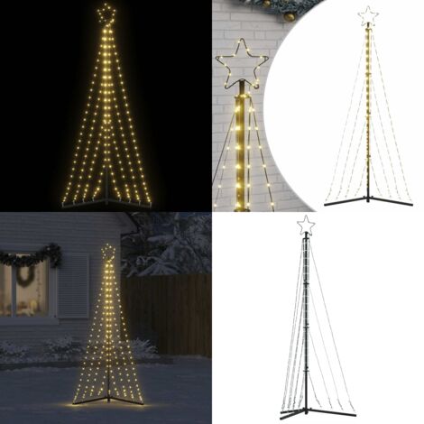 Albero di Natale a LED 339 LED Bianco Caldo 182 cm - Luci natalizie - Illuminazione natalizia