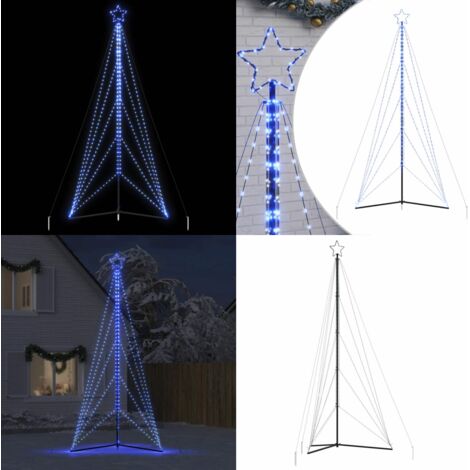 Albero di Natale a LED 615 LED Blu 404,5 cm - Luci natalizie - Illuminazione natalizia