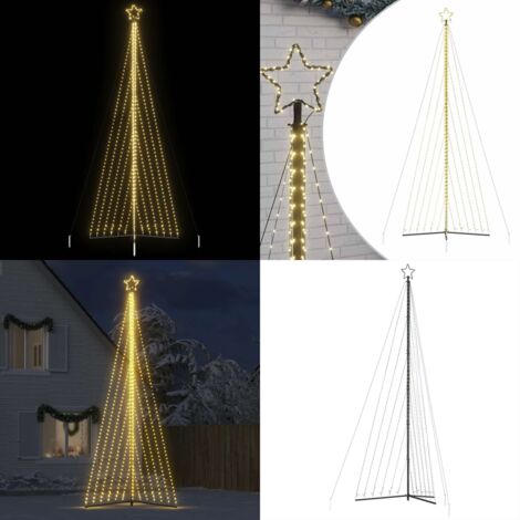 Albero di Natale a LED 789 LED Bianco Caldo 476 cm - Luci di Natale - Decorazioni di Natale