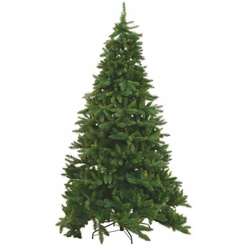 Galileo - Albero di natale abete verde in pvc Baviera - Altezza 240 cm - 2371 rami