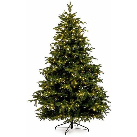Albero Di Natale Alverstone Con Luci H240 3802 Rami Bizzotto - 0970087