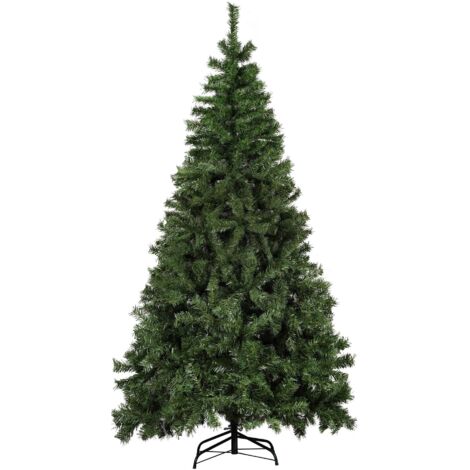 Albero di Natale Artificiale 180 cm 45 Rami Tiglio delle Murge Verde