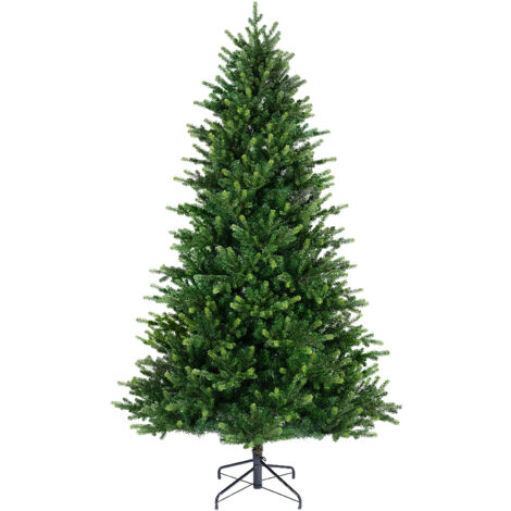 Albero di Natale artificiale 180x112 cm verde