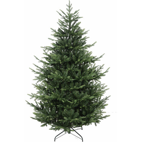 Albero di Natale Artificiale 210 cm 46 Rami con Tronco Pioppo del