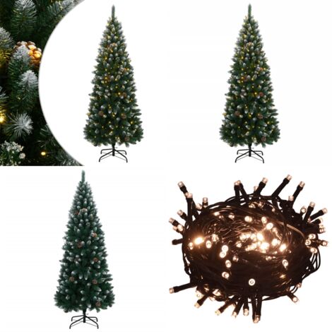 Albero di Natale Artificiale 300 LED 240 cm - Luci a LED - Decorazioni Natalizie