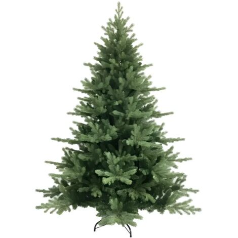 Albero di Natale Artificiale Altezza 240 cm Rami Realistici in PVC
