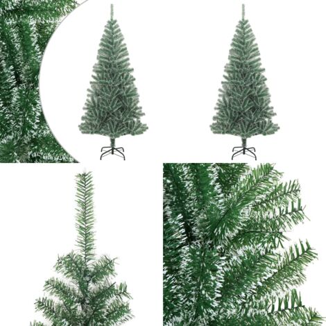 Albero di Natale Artificiale con Neve Fioccata Verde 240 cm - Natale - Neve Fioccata