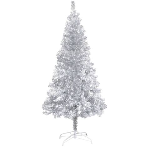 Albero Natale Artificiale Sottile Supporto 210 cm Fibra Ottica - AMDGarden