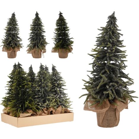 Albero di Natale artificiale in vaso da 58 cm