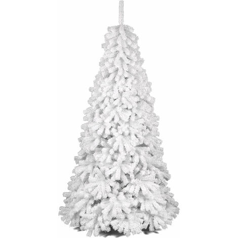 Albero Di Natale Slim Innevato Con Luci Incorporate Sirio da 150 cm - 120  cm