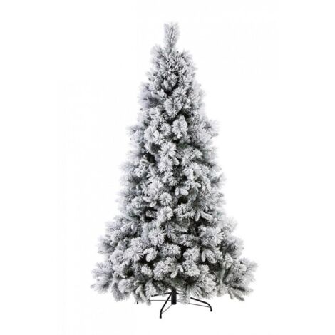 Albero di Natale Artificiale Innevato 150 cm 456 Rami Verde