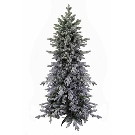 Albero di Natale Artificiale Innevato 210 cm 39 Rami Cedro del