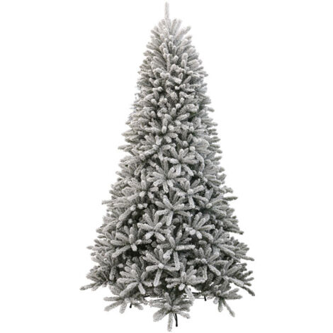 Albero di Natale Artificiale Innevato 225 cm 96 Rami Eucalipto del Gargano