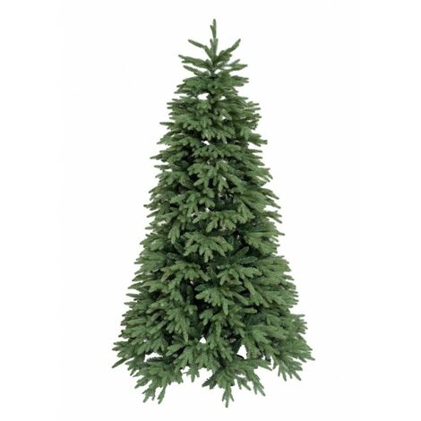 Albero di Natale ARTIFICIALE KENNEDY folto elegante stile nordico con foglia lunga massimo effetto reale - H270 cm - 2719 rami