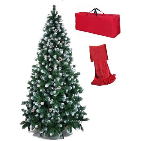 Albero di Natale Nevada 210 cm 1148 rami in pvc