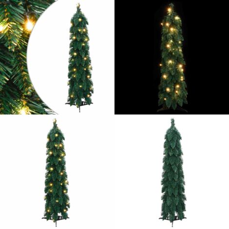 Albero di Natale Artificiale Preilluminato con 45 LED 90 cm - Illuminazione LED - Albero di Natale preilluminato