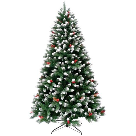 Albero di Natale artificiale StarryLights 180 cm x 78 cm con illuminazione a LED