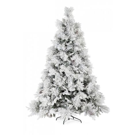 Albero di Natale Avezzano innevato H180 con 808 rami