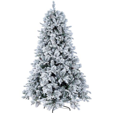 Albero di Natale Bizzotto Arves innevato h 180