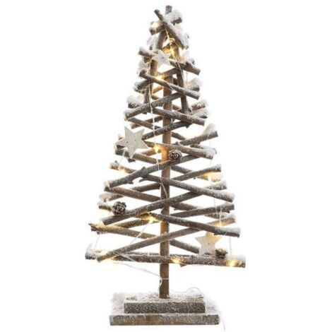 Albero di Natale Decoris 25 X 12 X 50 CM Rattan