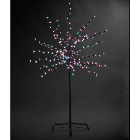 Albero di Natale Innevato 210 cm ELEGANT con 1000 Luci Led Bianco Freddo