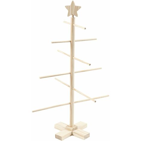Albero di Natale, H: 60 cm, L: 40,5 cm, pino, 1pc