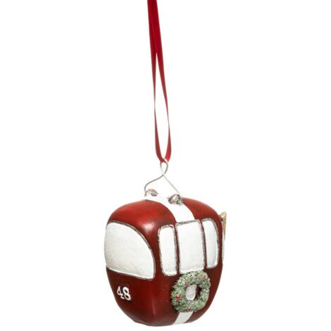 Albero di natale in resina, gondola rossa h 8 cm - Feeric lights & christmas