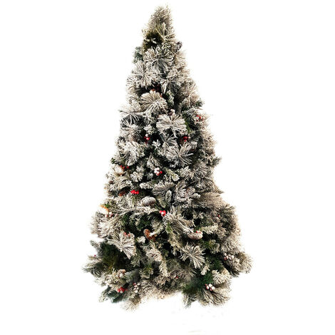 ALBERO DI NATALE INNEVATO CM.270 2190 PUNTE
